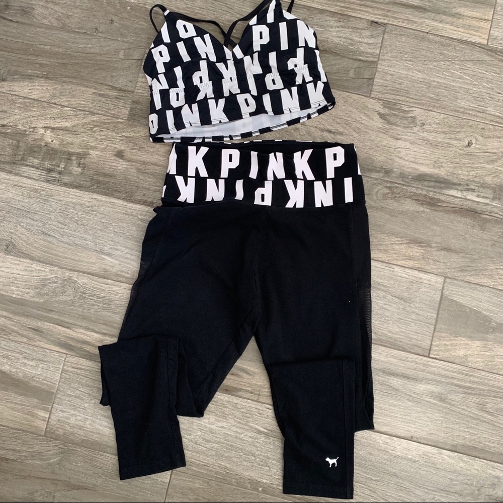 PINK 2 piece lounge wear